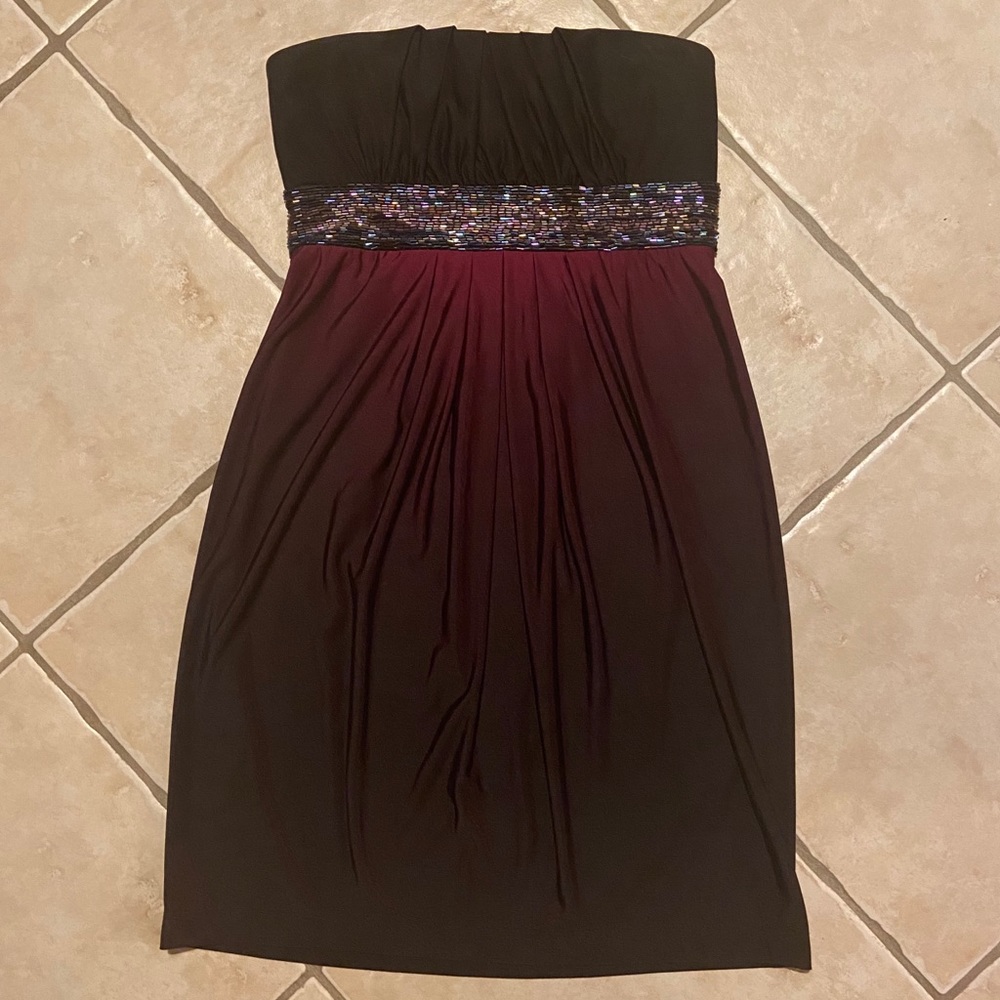 Sequin Hearts Formal Mini Dress